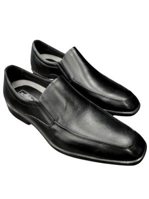 Men's Black Slip On Loafer Leather Dress Shoes