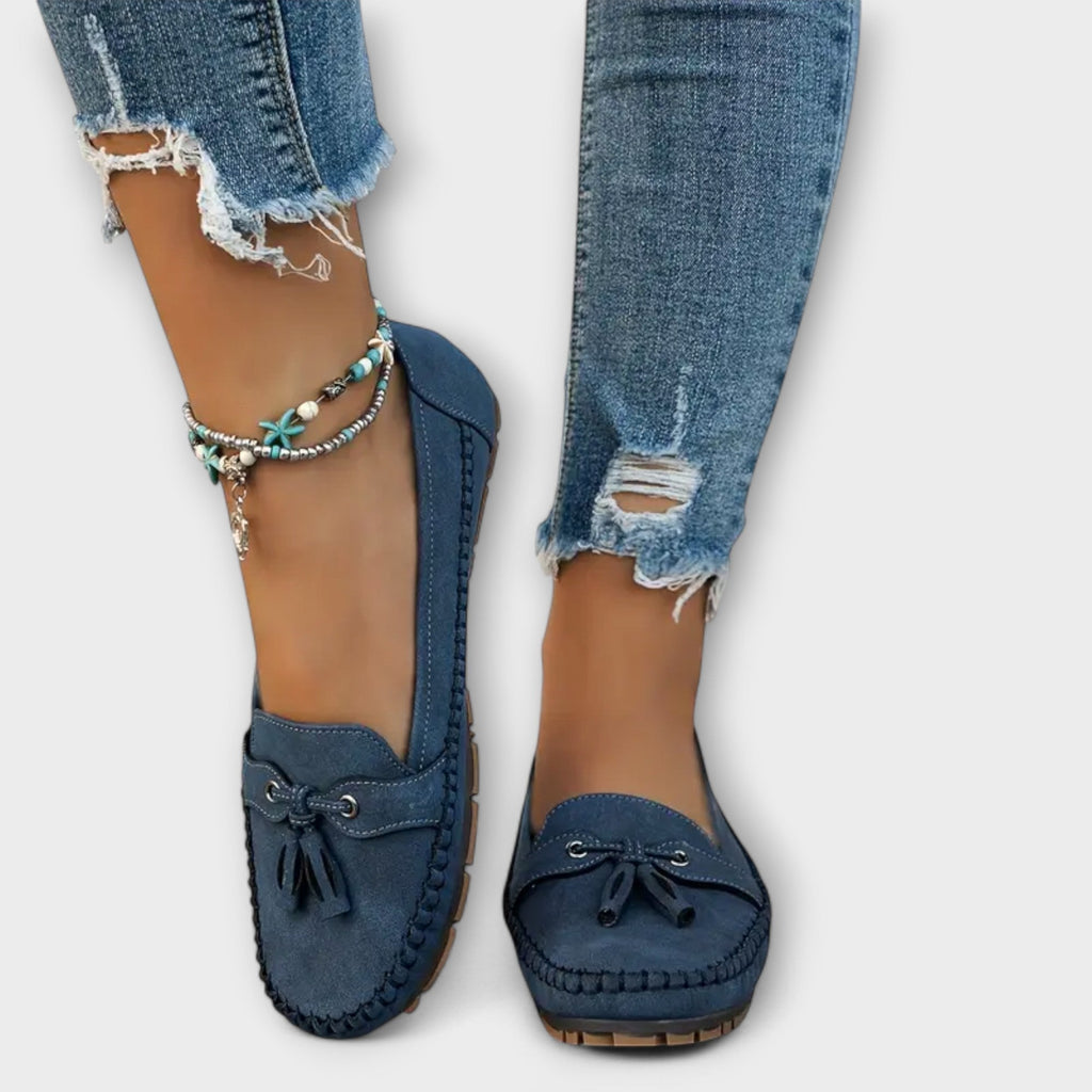 Women's Comfort Loafers – Supportive Cushioned Slip-On Flats for Everyday