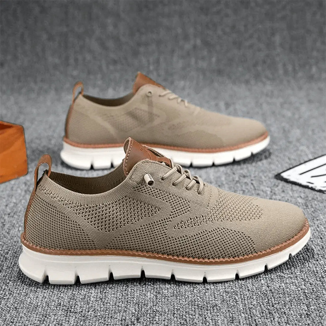 Men's Breathable Knit Sneakers – Ultra-Cushioned Lightweight Trainers