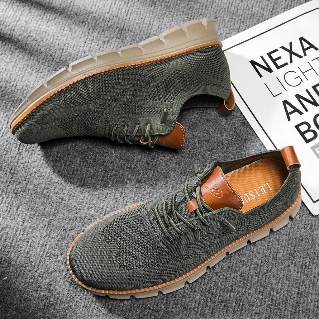 Men's Breathable Knit Sneakers – Ultra-Cushioned Lightweight Trainers