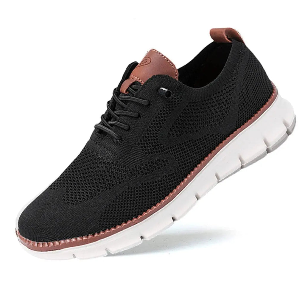 Men's Breathable Knit Sneakers – Ultra-Cushioned Lightweight Trainers